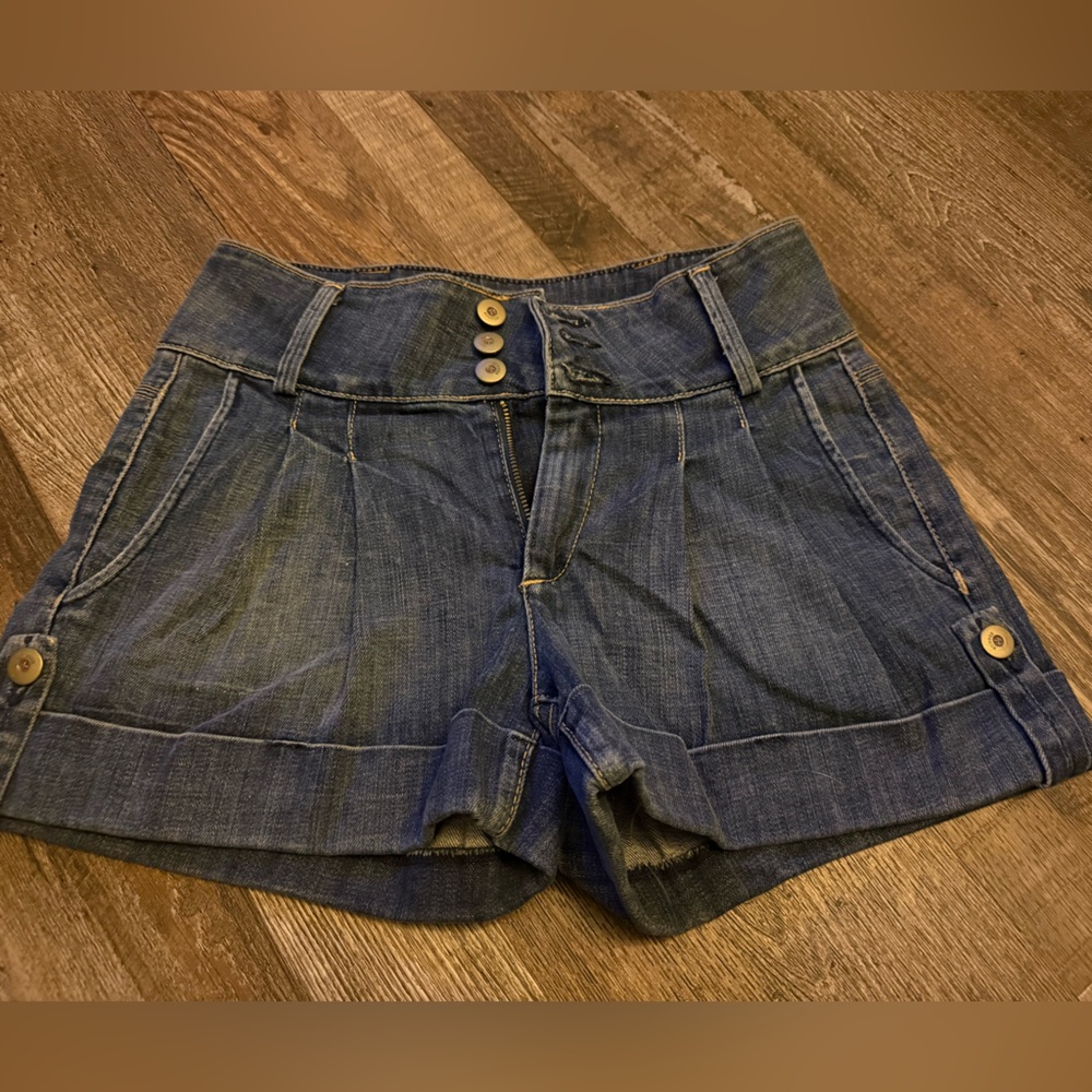 Hudson Jeans Dark Blue Women's Jean Shorts